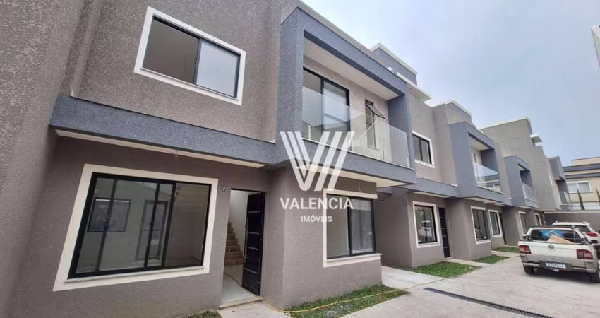 Sobrado em Condominio  | 3 Dorms | 120m² priv | 2 Vagas | Uberaba - CURITIBA/PR