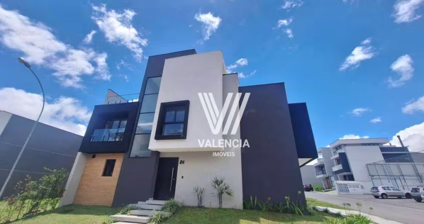 Sobrado em Condominio | 3 Dorms | 243m² priv | 2 Vagas | Santa Candida - Curitiba/PR