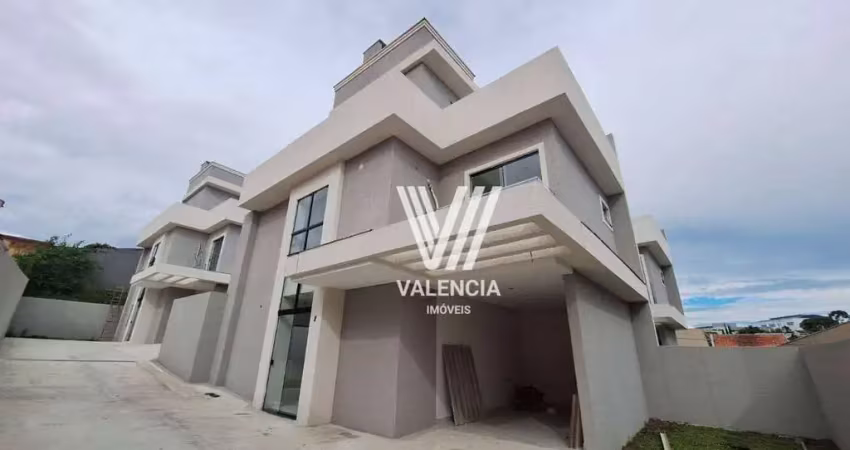 Sobrado em condominio | 3 dorms | 140m² | 2 vagas | xaxim - curitiba/pr