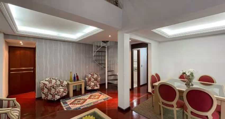Cobertura | mobiliado | 145m²priv | centro - curitiba