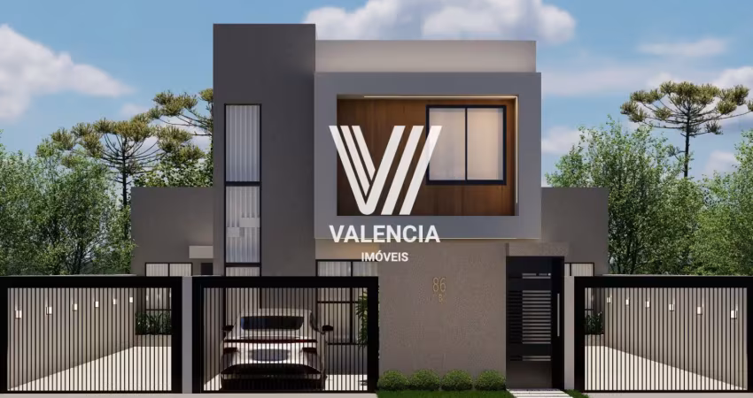 Sobrado   / 2 dormitorios com suite  / 74 m² privativos / alto boqueirão