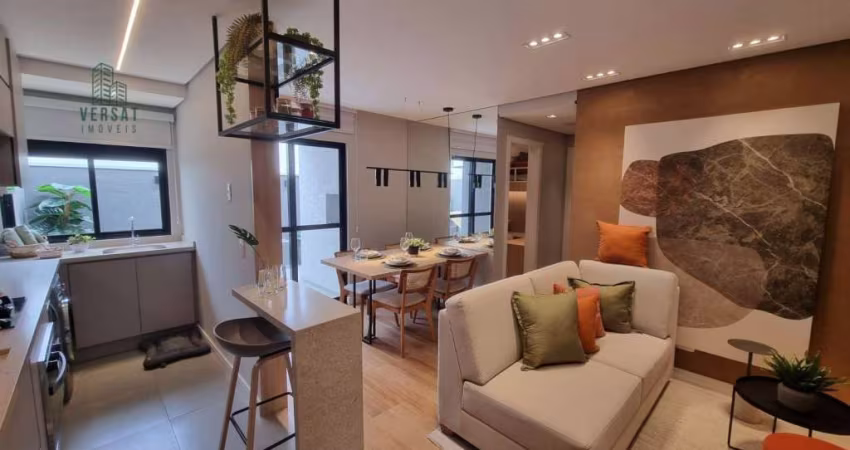 Apartamento à venda, 53 m² por R$ 396.240,00 - Capão Raso - Curitiba/PR