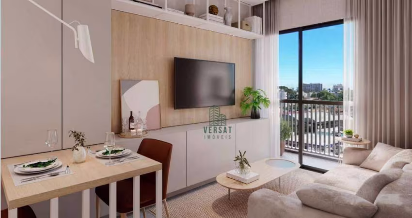 Apartamento à venda, 34 m² por R$ 485.338,40 - Alto da Glória - Curitiba/PR