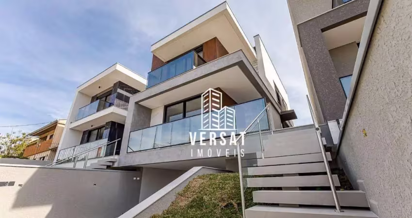 Casa com 4 dormitórios à venda, 245 m² por r$ 2.559.900,00 - jardim schaffer - curitiba/pr