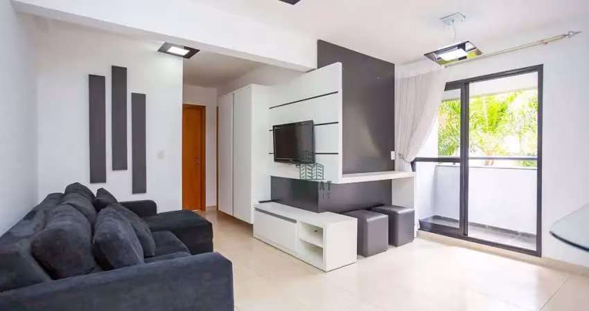 Apartamento com 2 dormitórios para alugar, 64 m² por r$ 2.900/mês - bigorrilho - curitiba/pr