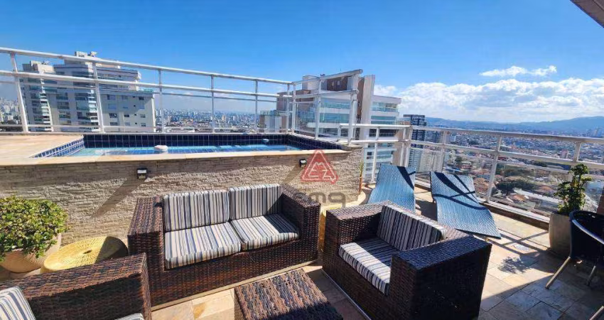 Cobertura Duplex com 5 dormitórios à venda, 472 m² por R$ 6.500.000 - Santa Teresinha - São Paulo/SP