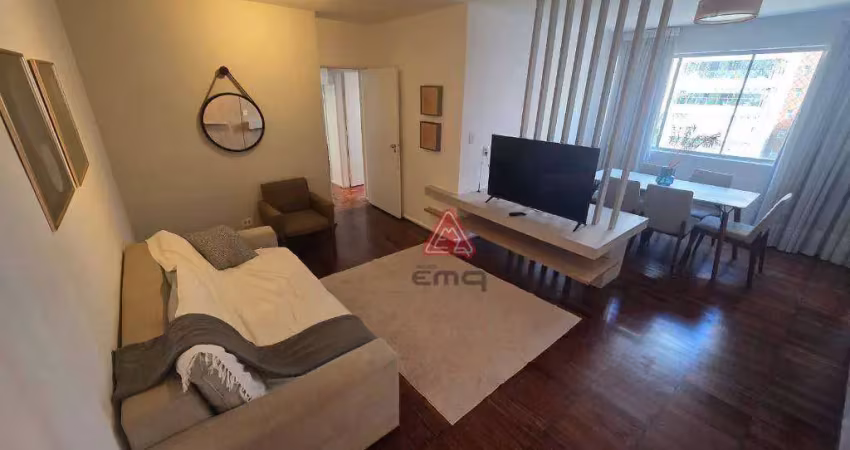 Apartamento com 3 dormitórios para alugar, 98 m² por r$ 8.570/mês - itaim bibi - são paulo/sp