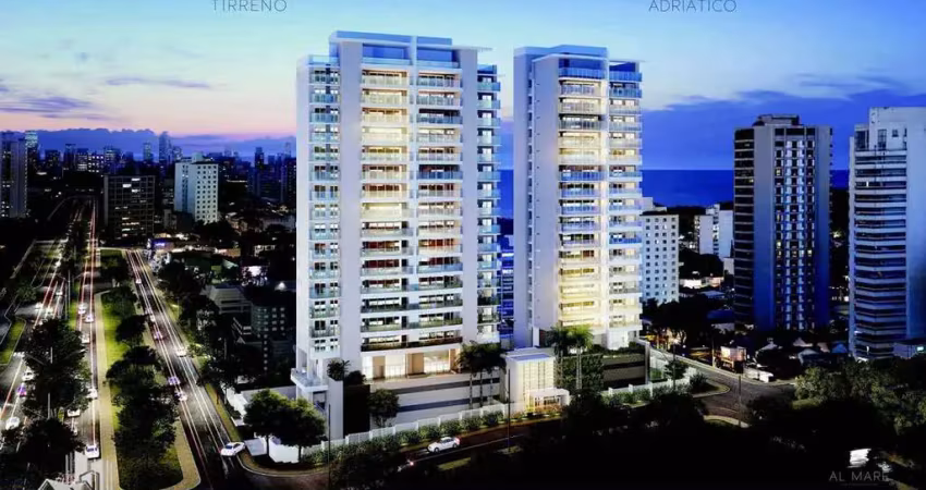 Apartamento à venda em calhau, condominio al mare - 4 suites - fino acabamento