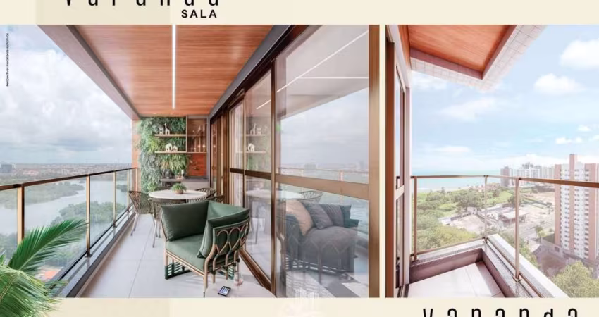 Apartamentos Venda na Ponta D'Areia - Ed Vernazza  - 3 quartos - 87m² - Nascente