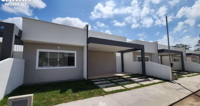 Casa a venda no condominio quintas do turu - 3 quartos - piso no porcelanato