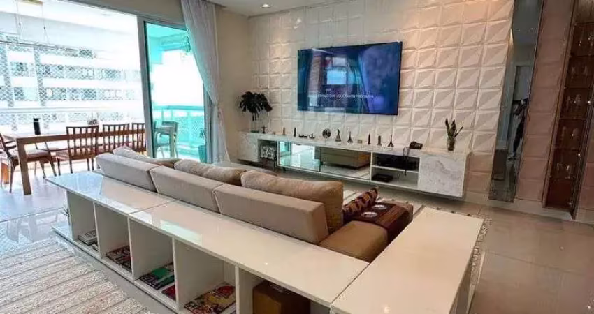 Maravilhoso apartamento a venda em ponta d'areia - 3 suítes - vista mar