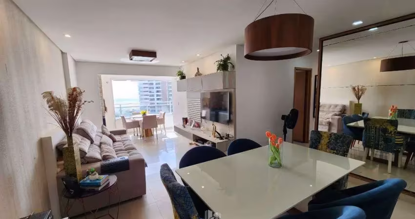 Vende-se excelente apartamento no ed. dellamare - 3 quartos - nascente-vista mar