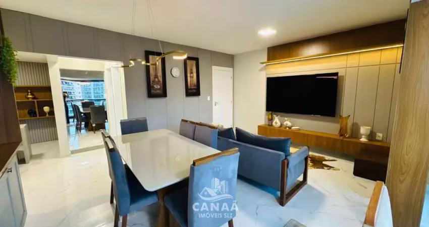 Apartamento a venda em calhau - 3 quartos - 113m² - nascente - porteira fechada
