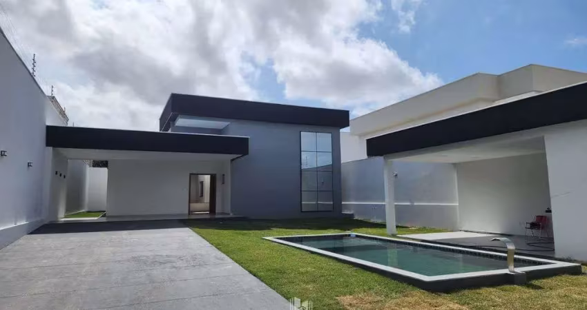 Vende-se casa térrea de alto padrão no quintas do calhau - 4 suítes - piscina