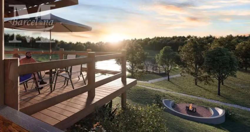 Terreno condomínio fechado club campo largo ótima localização à 600m shopping reserva floresta do lago parcelamento direto com a incorporadora.
