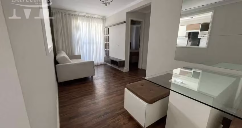 Spazio champ ville. mobiliado. sacada com churrasqueira. 2 quartos. condominio completo. localização estrategica.