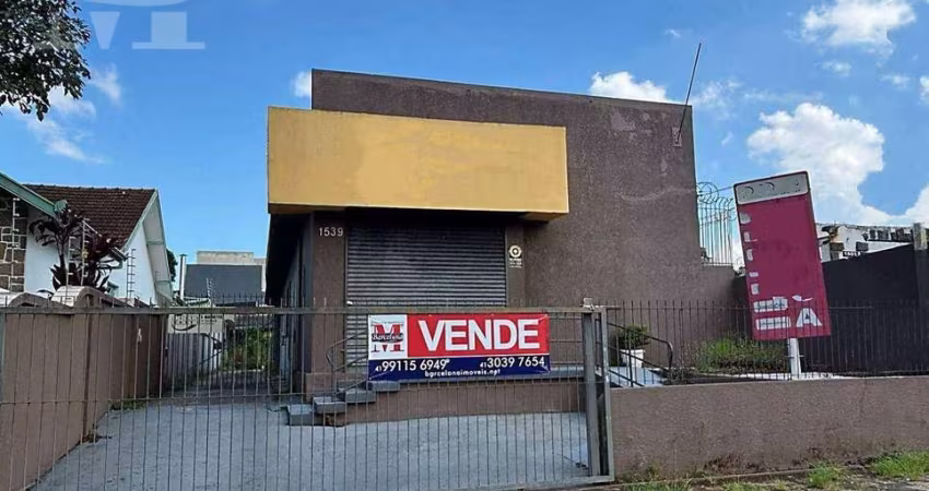 TERRENO HÁ METROS DA UNICURITIBA, ENTRE MARECHAL FLORIANO E WESTPHALEN. ÁGUA VERDE/ REBOUÇAS. ÓTIMO PONTO COMERCIAL.