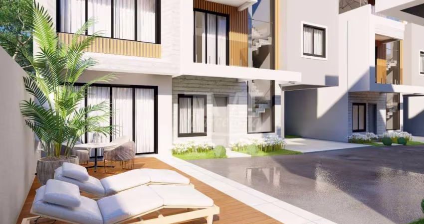 CASAS CONDOMÍNIO FECHADO EM CONSTRUÇÃO 3 QUARTOS 1 SUÍTE ROOFTOP COM SPA E CHURRASQUEIRA ÁGUA VERDE