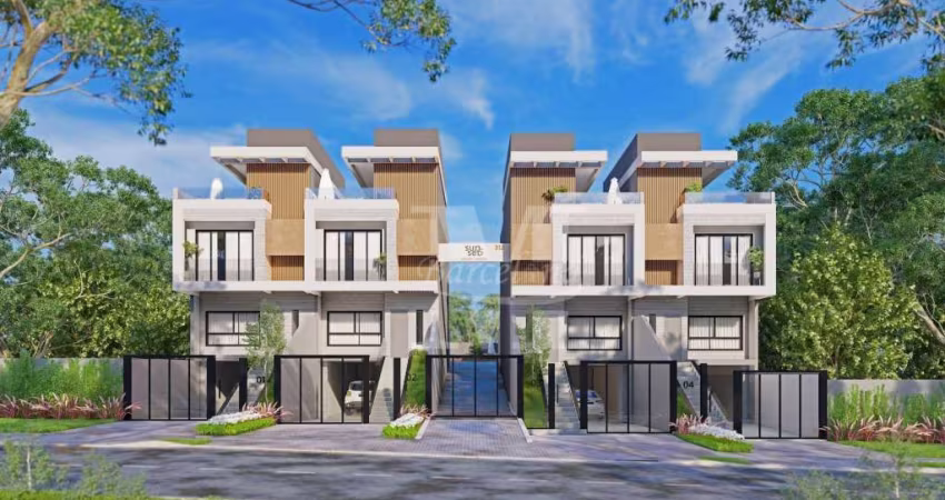CASA CONDOMÍNIO FECHADO EM CONSTRUÇÃO. 3 SUÍTES ROOFTOP COM SPA E CHURRASQUEIRA.
