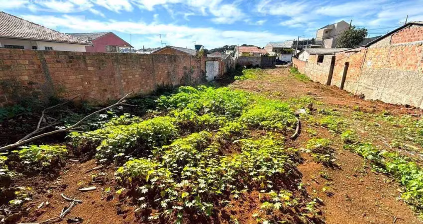 Terreno plano, limpo, região de prédios, bairro iguaçu - fazenda rio grande