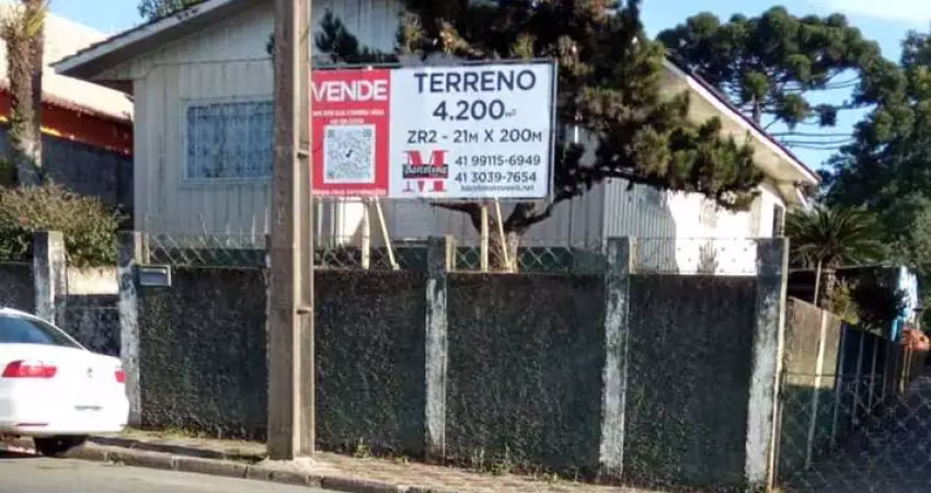 Terreno com 4.200m2 e testada de 21 m2. pertinho da salgado filho. próximo ao mall av. das torres.