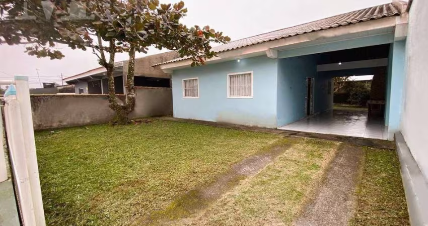 CASA EM ALVENARIA EM RUA ASFALTADA EXCELENTE LOCALIZAÇÃO MOBILIADA COM TERRENO DE 324 M2 BALNEARIO PRIMAVERA PONTAL DO PARANÁ CHURRASQUEIRA