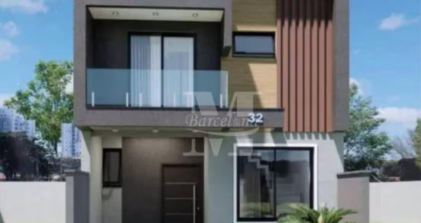 CONDOMÍNIO FECHADO RESIDENCIAL LA SALLE. PINHEIRINHO. ÓTIMA LOCALIZAÇÃO COM ESTRUTURA DE LAZER PORTARIA 24 HORAS SOBRADO NOVO CHURRASQUEIRA JARDIM