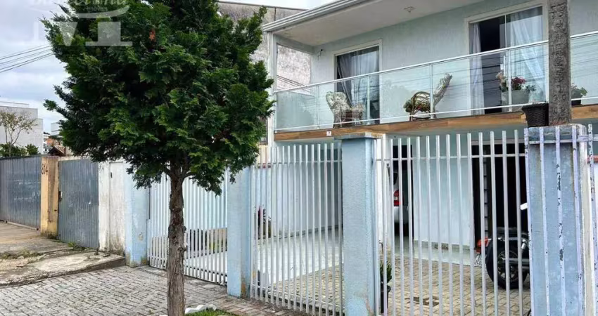 Sobrado. atuba / pinhais. armários, terreno e churrasqueira. semi mobiliado.