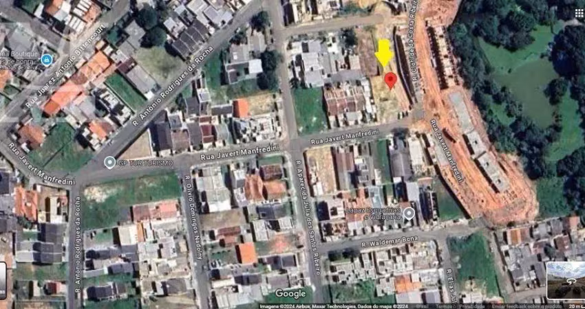 Terreno à venda, 214 m² por r$ 211.909,50 - atuba - curitiba/pr