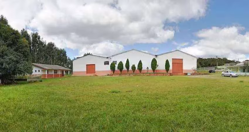 Barracão com 3500m² construídos, na entrada de tijucas do sul/pr. localização maravilhosa!