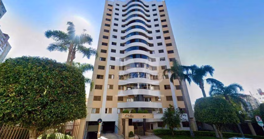 APARTAMENTO NO ÁGUA VERDE, ANDAR ALTO, 114M2 ÁREA ÚTIL, SACADA COM CHURRASQUEIRA E VISTA MARAVILHOSA.