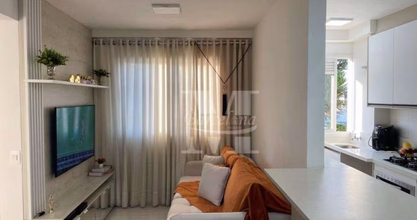 APARTAMENTO SEMI-MOBILIADO, LINDO! ENSOLARADO, EM ÓTIMA LOCALIZAÇÃO.