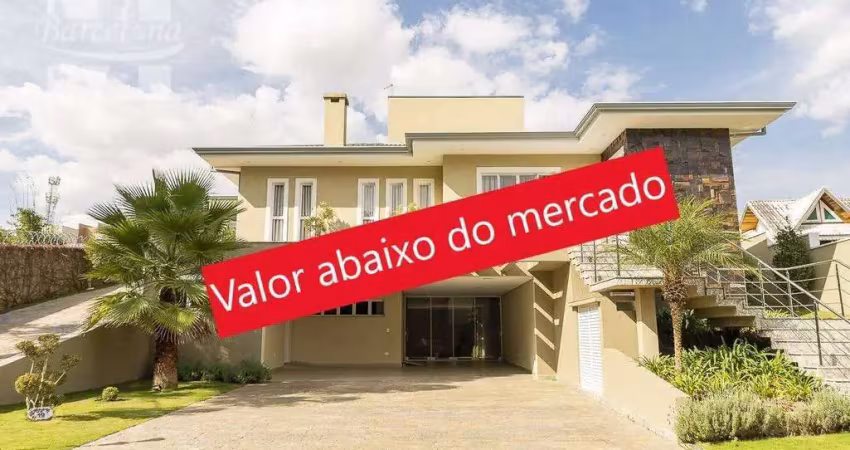 Curitiba - passaúna. condomínio 4 suítes piscina terreno 1.146 m² de área útil semi-mobiliada permuta