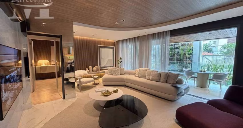 EDIFÍCIO LANDHAUS NO ECOVILLE, APARTAMENTO ALTO PADRÃO COM 193m², 4 VAGAS. ENTREGA EM SETEMBRO 2025.
