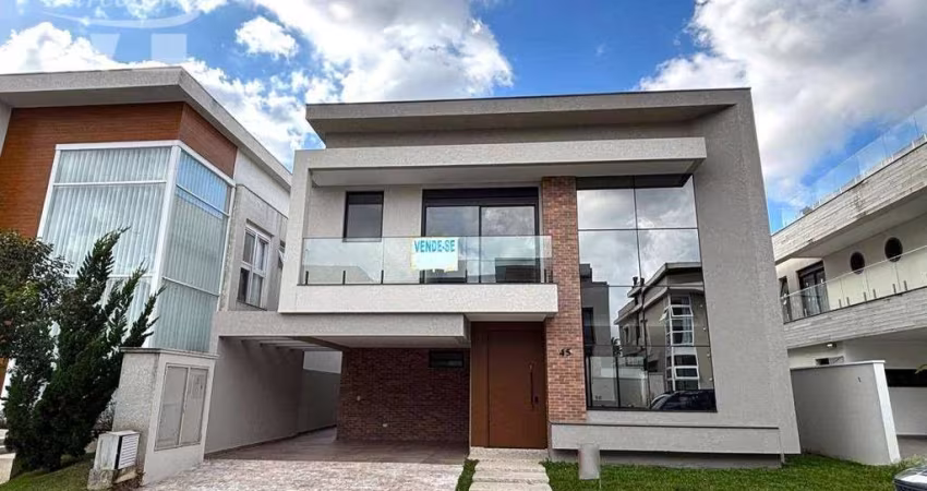 CASA NOVA DE ALTO PADRÃO NO HARMONY VILLAGE CONDOMINIUM, COM 310M², 4 SUÍTES.