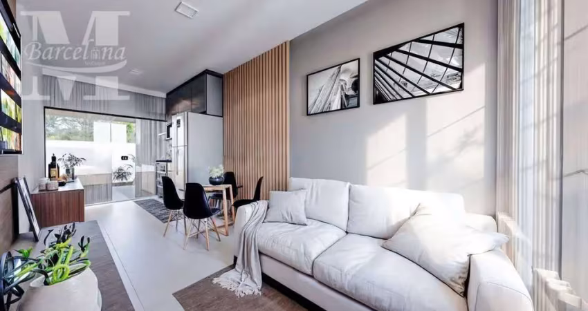 Casa em construção na fazenda rio grande no condomínio residencial venezian