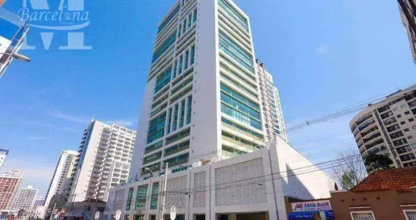 Condomínio office attivitá  -  condomínio mondo - sala comercial em  andar alto com vista deslumbrante e 01 vaga de garagem.  água verde - vila izabel
