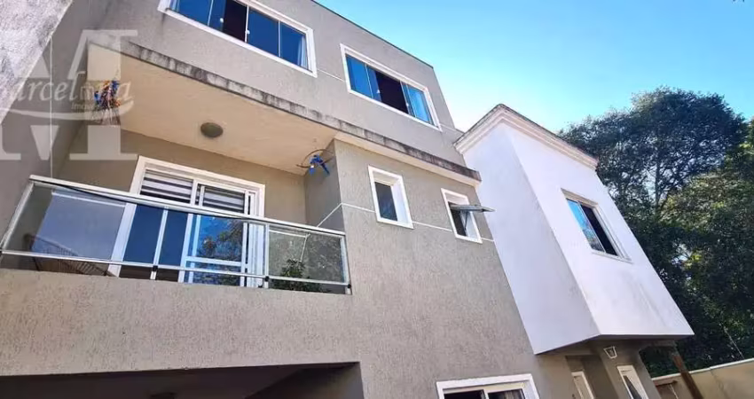 Sobrado cond. fechado, ecoville/ campo comprido. amplo terraço com churrasqueira, estuda permuta