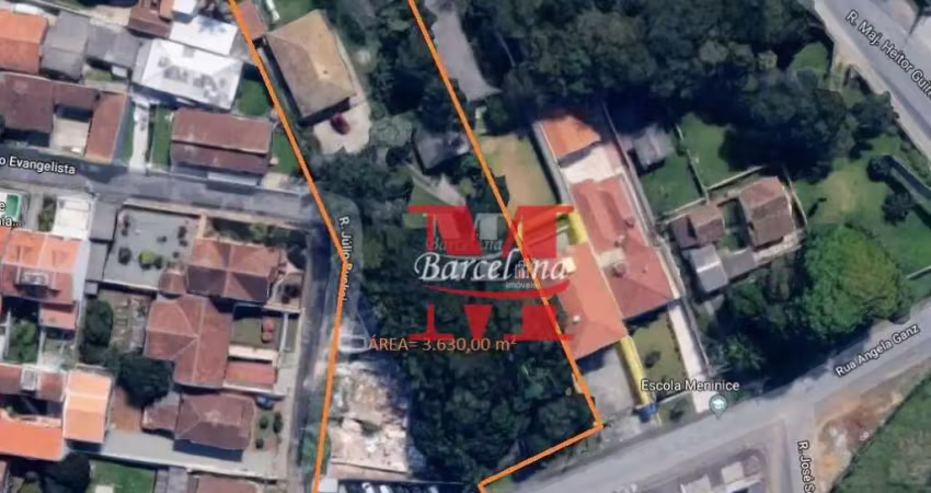 Terreno em condomínio fechado à venda na Rua Ângela Ganz, 240, Seminário, Curitiba