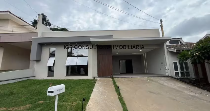 Casa em condomínio de luxo em indaiatuba-sp, jardim portal de itaici: 3 quartos, 3 suítes, 3 salas, 5 banheiros, 4 vagas, 193,96m².