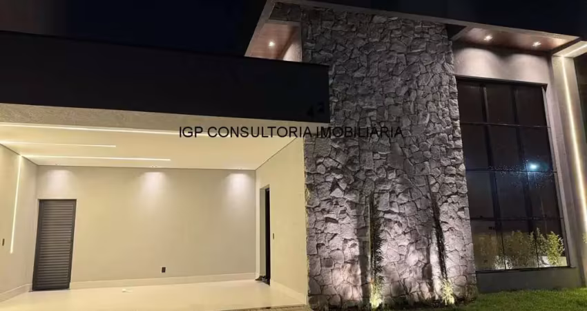 Imperdível casa em condomínio de luxo em indaiatuba-sp, residencial london park: 3 quartos, 3 suítes, 3 salas, 2 vagas, 191,15 m².