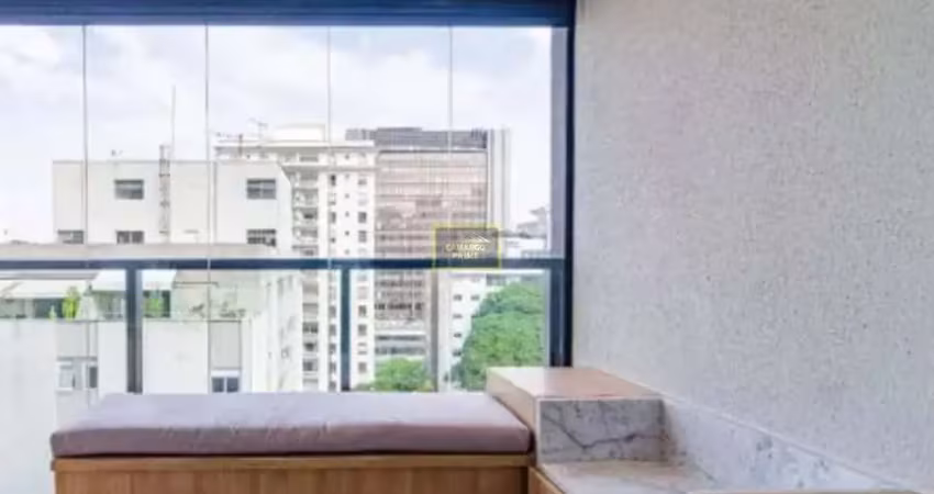 Apartamento com 02 dormitórios mobiliado para venda em pinheiros
