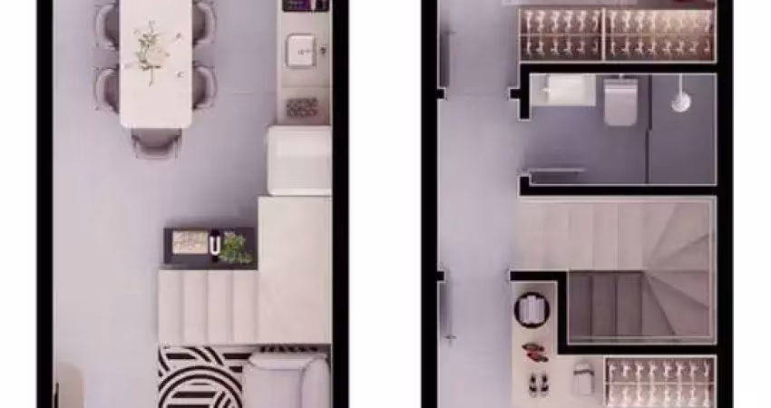 Casa com 2 quartos à venda no Iririú, Joinville 