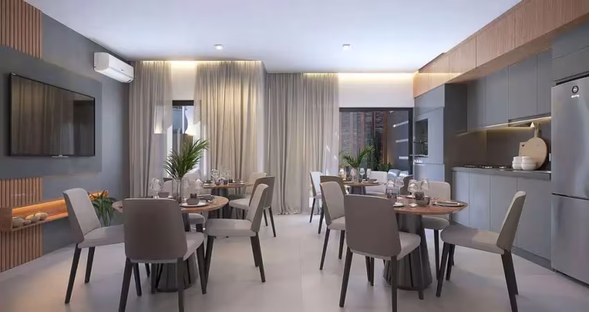 Apartamento com 1 suíte + 1 quarto, guanabara - joinville