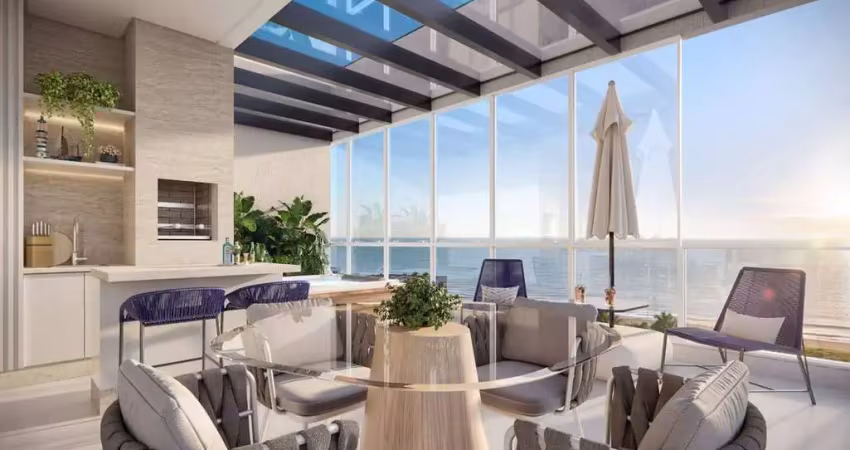 Apartamento com opção suíte + 2 quartos ou 2 suítes, 3 suítes, itacolomi - balneário piçarras