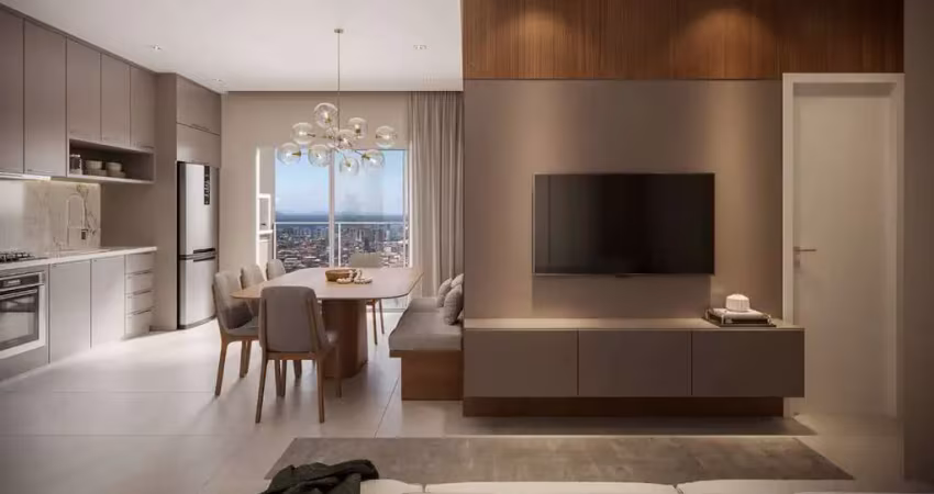 Apartamento com opção de 1 suíte + 1 quarto ou 1 suíte + 2 quartos, tabuleiro - barra velha