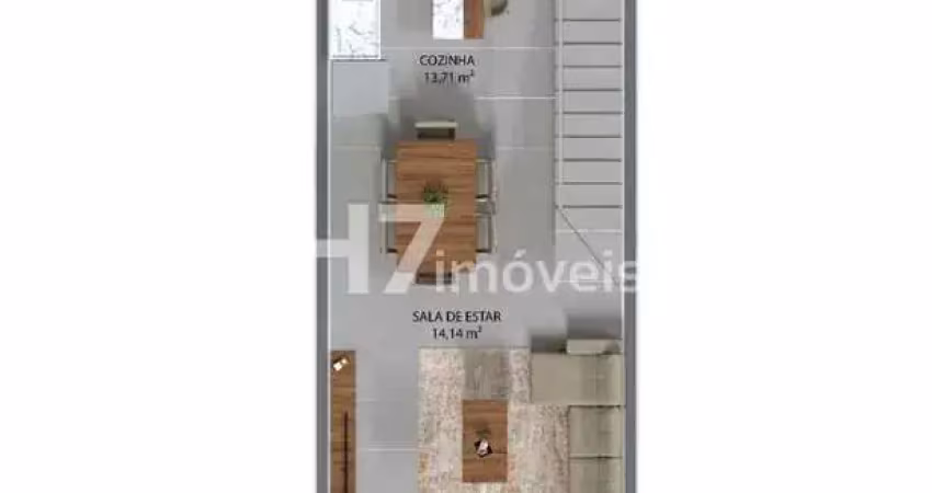 Casa geminada com 2 suítes, boehmerwald - joinville