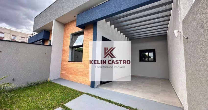 Casa com 3 dormitórios à venda, 85 m² por R$ 680.000 - Cidade Jardim - São José dos Pinhais/PR