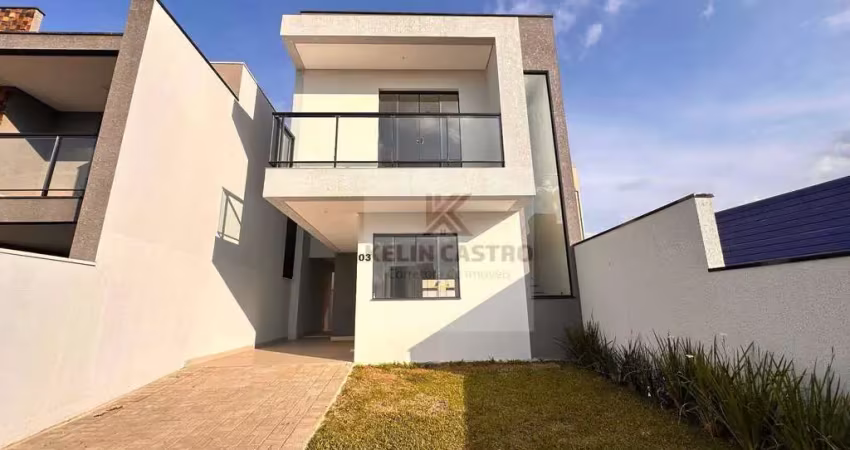 Sobrado com 3 dormitórios à venda, 118 m² por r$ 769.900,00 - costeira - são josé dos pinhais/pr