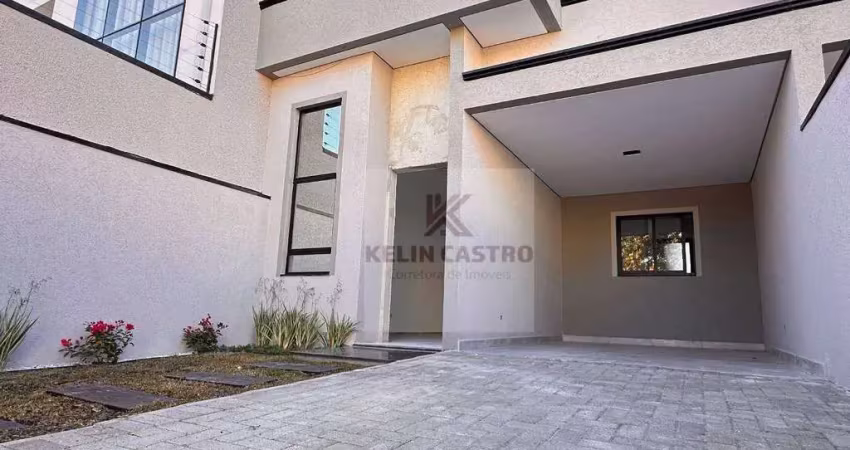 Casa com 3 dormitórios à venda, 106 m² por r$ 690.000,00 - cidade jardim - são josé dos pinhais/pr